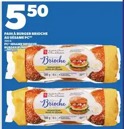 Provigo PAIN À BURGER BRIOCHE AU SÉSAME PC offer