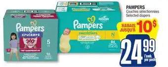 Jean Coutu PAMPERS Selected diapers offer