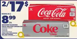 Provigo BOISSONS GAZEUSES COCA-COLA OU CANADA DRY offer