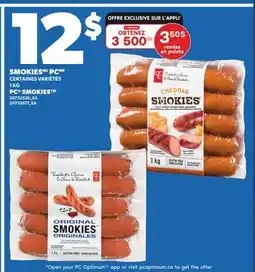 Provigo SMOKIES PC | PC SMOKIES offer