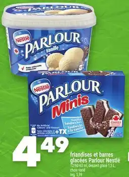 Marche Ami friandises et barres glacées Parlour Nestlé offer