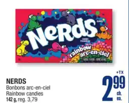 Jean Coutu NERDS Rainbow candies offer