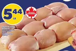 Provigo HAUTS DE CUISSE DE POULET | CHICKEN THIGHS offer