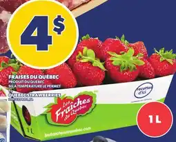 Provigo FRAISES DU QUÉBEC offer