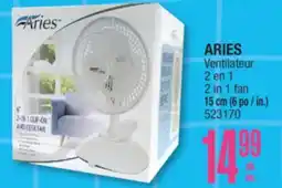 Jean Coutu ARIES 2 in 1 fan offer