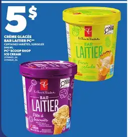 Provigo CRÈME GLACÉE BAR LAITIER PC offer