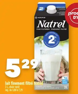 Marche Ami lait finement filtré Natrel offer