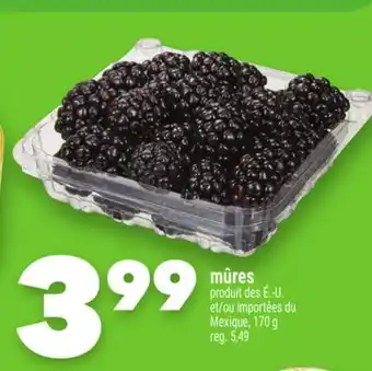 Marche Ami mûres offer