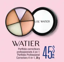 Jean Coutu WATIER Portfolio Professional Correctors 4-in-1 offer