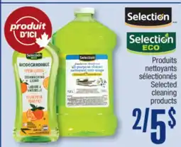 Jean Coutu SELECTION Selected cleaning products offer