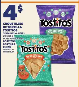 Provigo CROUSTILLES DE TORTILLA TOSTITOS offer