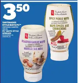 Provigo TARTINADES STYLE MAYO PC offer