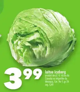 Marche Ami laitue Iceberg offer