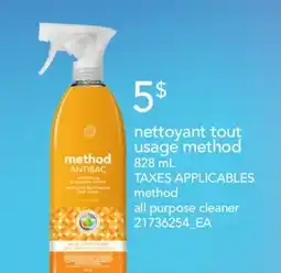 Provigo NETTOYANT TOUT USAGE METHOD offer