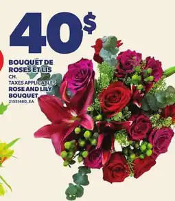 Provigo BOUQUET DE ROSES ET LIS offer