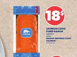 Provigo SAUMON COHO FUMÉ NANUK offer