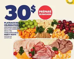 Provigo PLATEAUX DE CÉLÉBRATION, 592 G - 1 KG | PARTY TRAYS offer