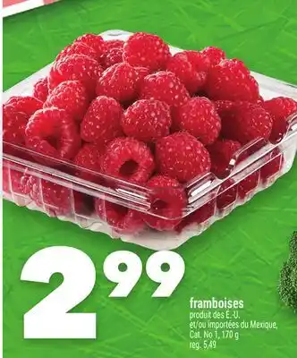 Marche Ami framboises offer