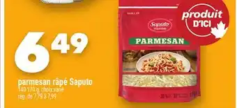 Marche Ami parmesan râpé Saputo offer