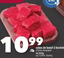 Marche Ami cubes de bœuf à brochet offer