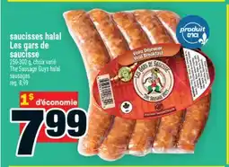 Super C saucisses halal Les gars de saucisse | The Sausage Guys halal sausages offer