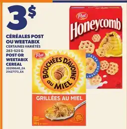 Provigo CÉRÉALES POST OU WEETABIX offer