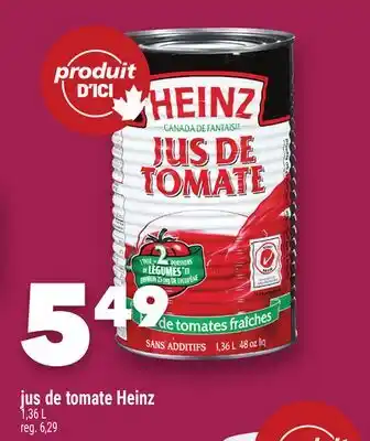 Marche Ami jus de tomate Heinz offer