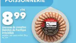 Marche Ami couronne de crevettes blanches du Pacifique Irrésistible offer