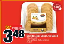 Super C biscuits sablés CrispyJustBaked! | CrispyJustBaked! shortbread cookies offer