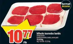 Super C biftecs tournedos bardés | barded tournedos steaks, econo pack offer