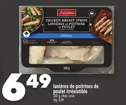 Marche Ami lanières de poitrines de poulet Irrésistible offer