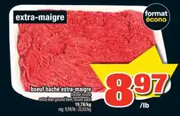 Super C boeuf haché extra-maigre | extra-lean ground beef, econo pack offer