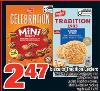 Super C biscuits Tradition Leclerc | Leclerc Tradition cookies offer