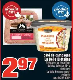 Super C pâté de campagne La Belle Bretagne | La Belle Bretagne country style pâté offer