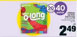 Super C collations aux fruits Fruit-O-Long | Fruit by the foot fruit snacks offer