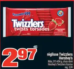 Super C réglisse Twizzlers Hershey's | Hershey's Twizzlers licorice offer