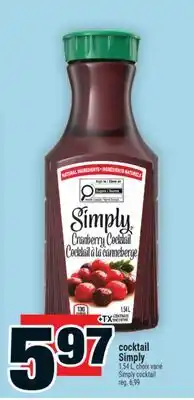 Super C cocktail Simply offer