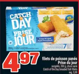 Super C filets de poisson panés Prise du jour | CatchoftheDay breaded fish fillets offer