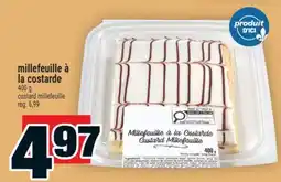 Super C millefeuille à la costarde | custard millefeuille offer