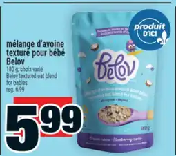 Super C mélange d'avoine texturé pour bébé Belov | Belov textured oat blend for babies offer