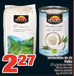 Super C Vermicelles de riz Haiku | Haiku rice vermicelli offer