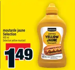Super C moutarde jaune Selection | Selection yellow mustard offer