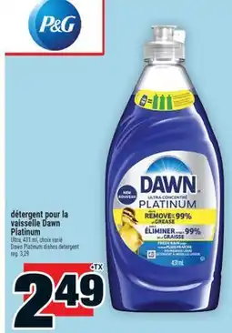 Super C détergent pour la vaisselle Dawn Platinum | Dawn Platinum dishes detergent offer