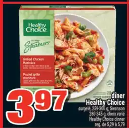 Super C dîner HealthyChoice | HealthyChoice dinner offer