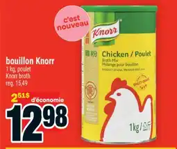 Super C bouillon Knorr | Knorr broth offer