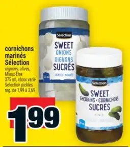 Super C cornichons marinés Sélection | Selection pickles offer