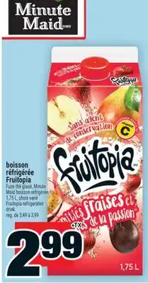 Super C boisson réfrigérée Fruitopia | Fruitopia refrigerated drink offer