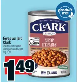Super C fèves au lard Clark | Clark pork and beans offer