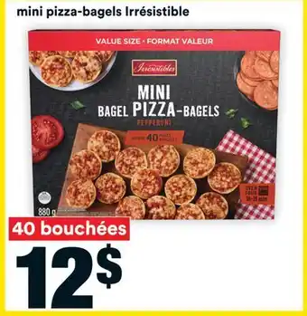 Super C mini pizza-bagels Irrésistible offer