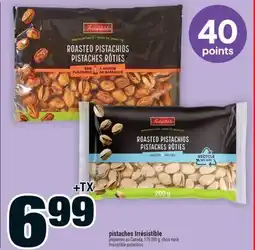 Super C Pistaches Irresistible | Irrésistible pistachios offer